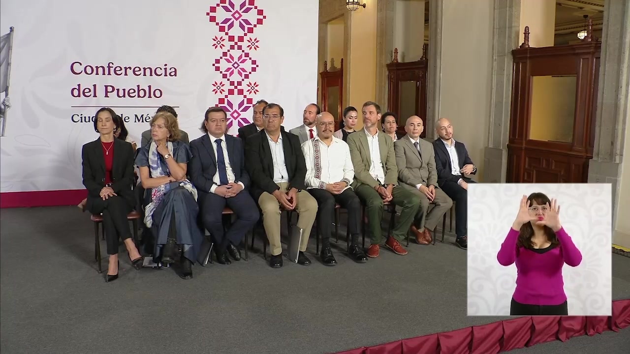 Presentación de la estrategia de soberanía energética en la Conferencia del Pueblo.